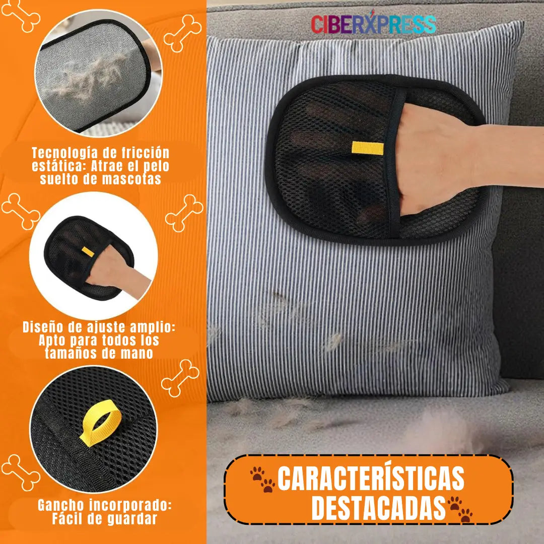 MagicGlove 2x1: El guante que quita pelos sin esfuerzo🧤🐶