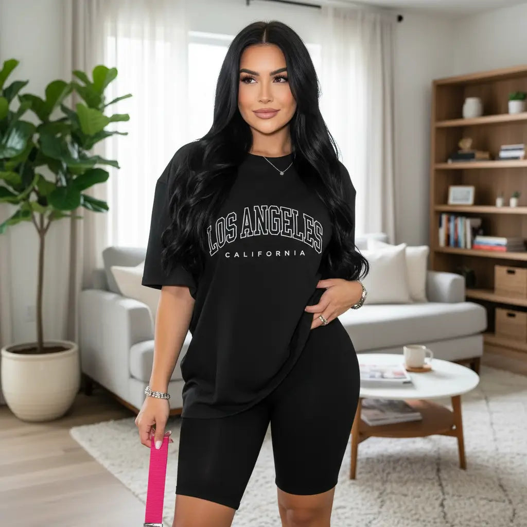Set Essenza Urbana💝 Blusón + Torero en Suplex 🌸 Comodidad y Estilo en un Solo Outfit
