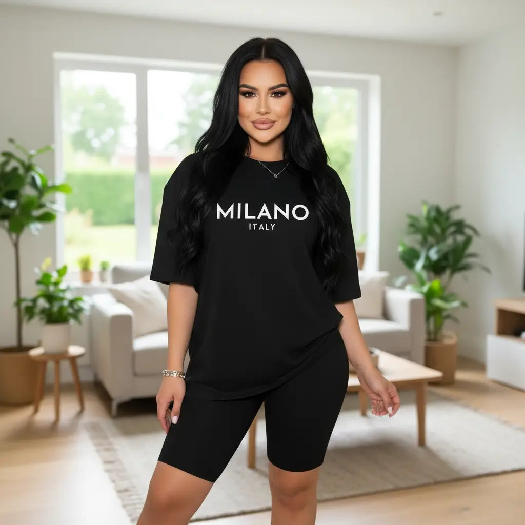 Set Essenza Urbana 💖 Blusón + Torero en Suplex 🌸 Comodidad y Estilo en un Solo Outfit