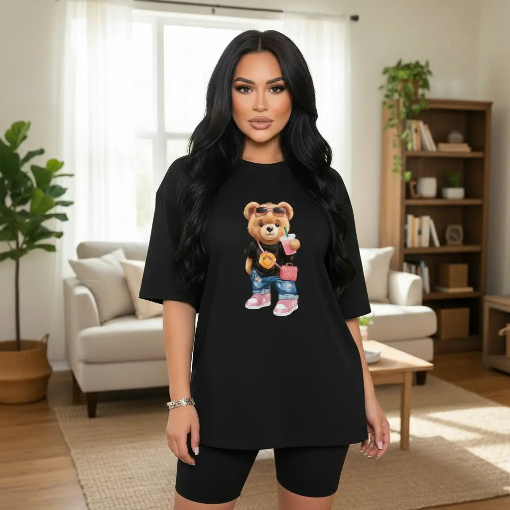 Set Essenza Urbana 💖 Blusón + Torero en Suplex 🌸 Comodidad y Estilo en un Solo Outfit