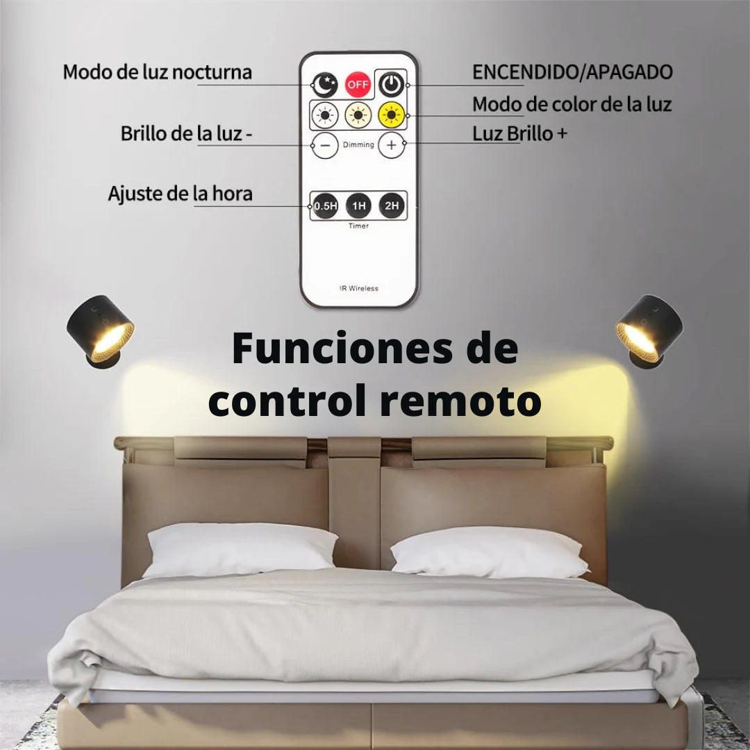 Lámpara LED Magnética 360° Recargable